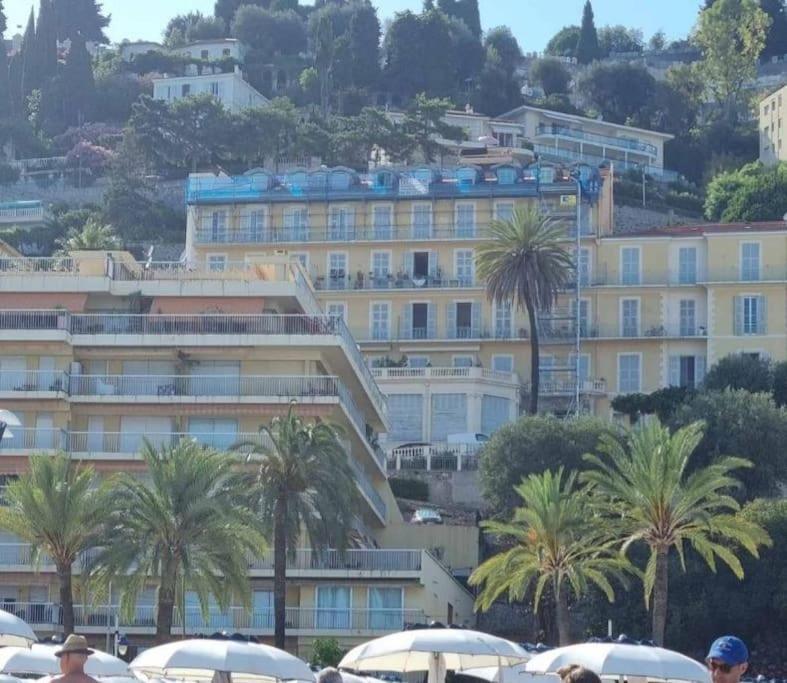 Le Garavan, Superbe Studio Vue Mer Et Vieux Menton Exteriör bild